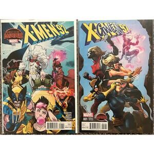 X-Men ‘92 #1 & 1 Gwen Variant (2005 Marvel) Lot of 2 Secret Wars Key Issue
